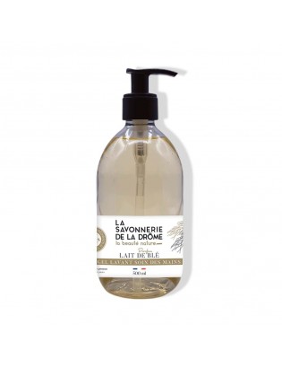 Gel lavant Soin des Mains parfum  Lait de Blé 500 ml pompe