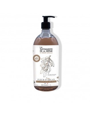 Gel lavant Soin des Mains parfum Fleur d'Argan 1L pompe