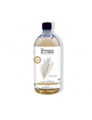 Recharge Gel lavant Soin des Mains parfum Lait de Blé 1L