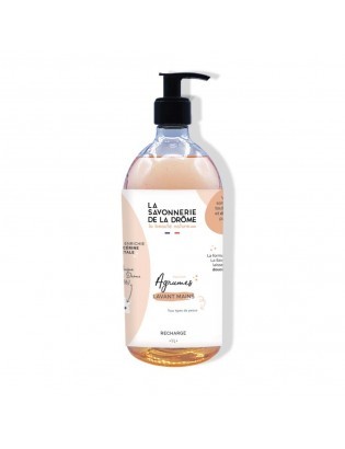 Gel lavant Mains parfum Agrumes 1L pompe