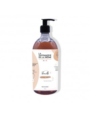 Gel lavant Mains parfum Vanille 1L pompe