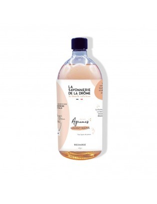 Recharge Gel lavant Mains parfum Agrumes 1L