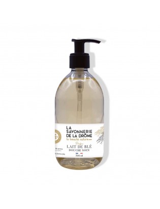 Douche Soin parfum Lait de Blé 500 ml pompe