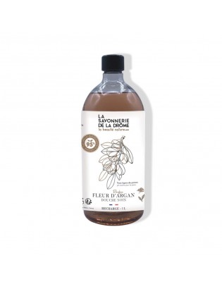 Recharge Douche Soin parfum Fleur d'Argan 1L