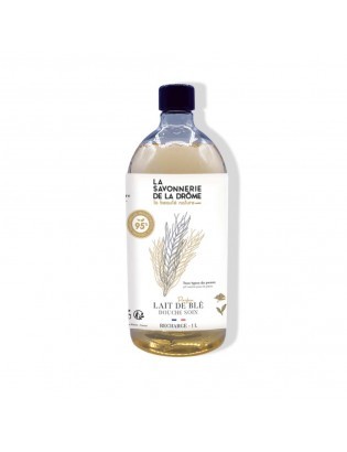 Recharge Douche Soin parfum Lait de Blé 1L