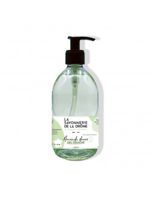 Gel douche parfum Amande Douce 500 ml pompe