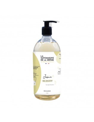 Gel douche parfum Jasmin 1L pompe