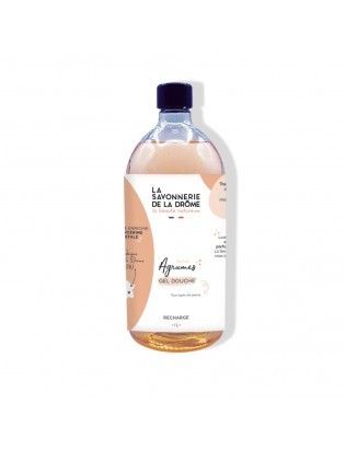 Recharge Gel douche parfum Agrumes 1L