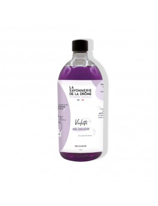 Recharge Gel douche parfum Violette 1L