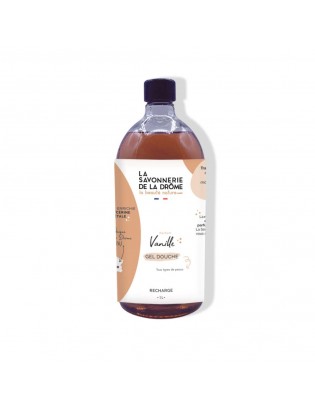 Recharge Gel douche parfum Vanille 1L