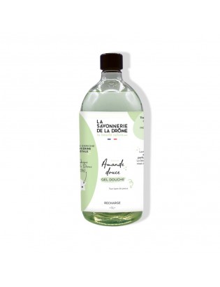 Recharge Gel douche parfum Amande Douce 1L