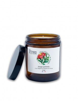 Bougie Parfumée Fleur d'Oranger et Fressia 180 g